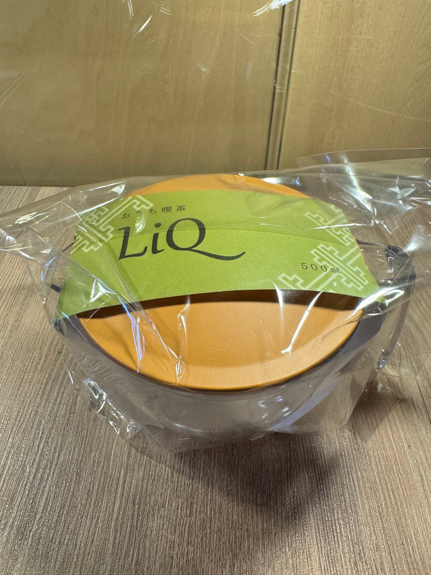 【トライタン樹脂製】ティーポット LiQ 琥珀 日本製 made in Japan