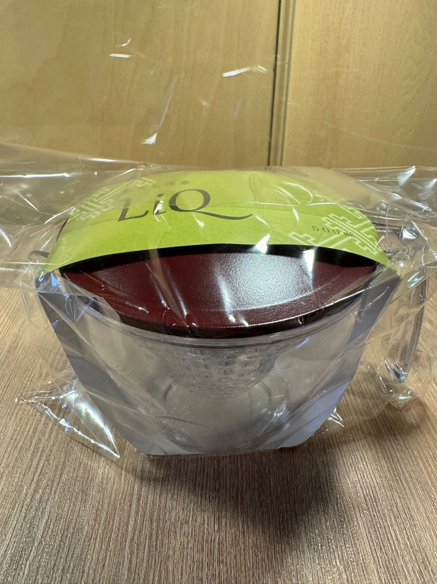 【トライタン樹脂製】ティーポット LiQ 蘇芳 日本製 made in Japan