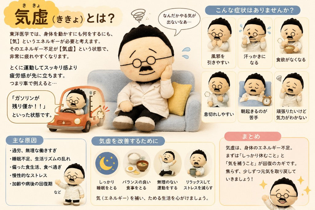 気虚（ききょ）とは？